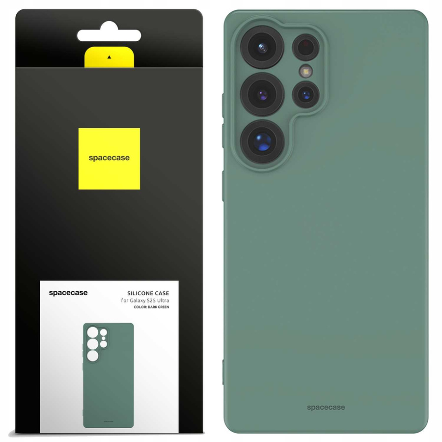 Silikona futrālis 3.0 Galaxy S25 Ultra tumši zaļš