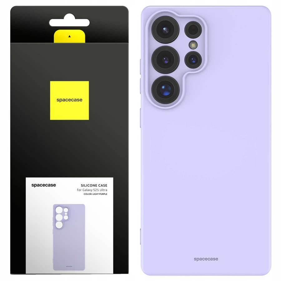 Silikona futrālis 3.0 Galaxy S25 Ultra gaiši violets
