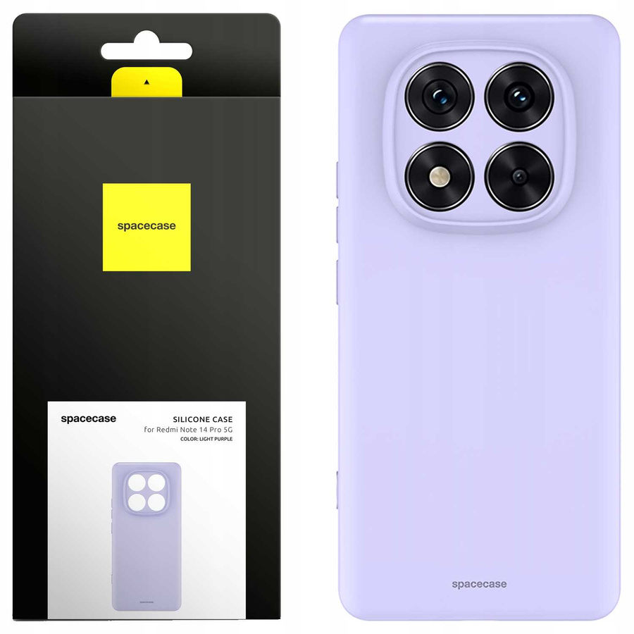Spacecase Silikona maciņš 3.0 Redmi Note 14 Pro 5G violets