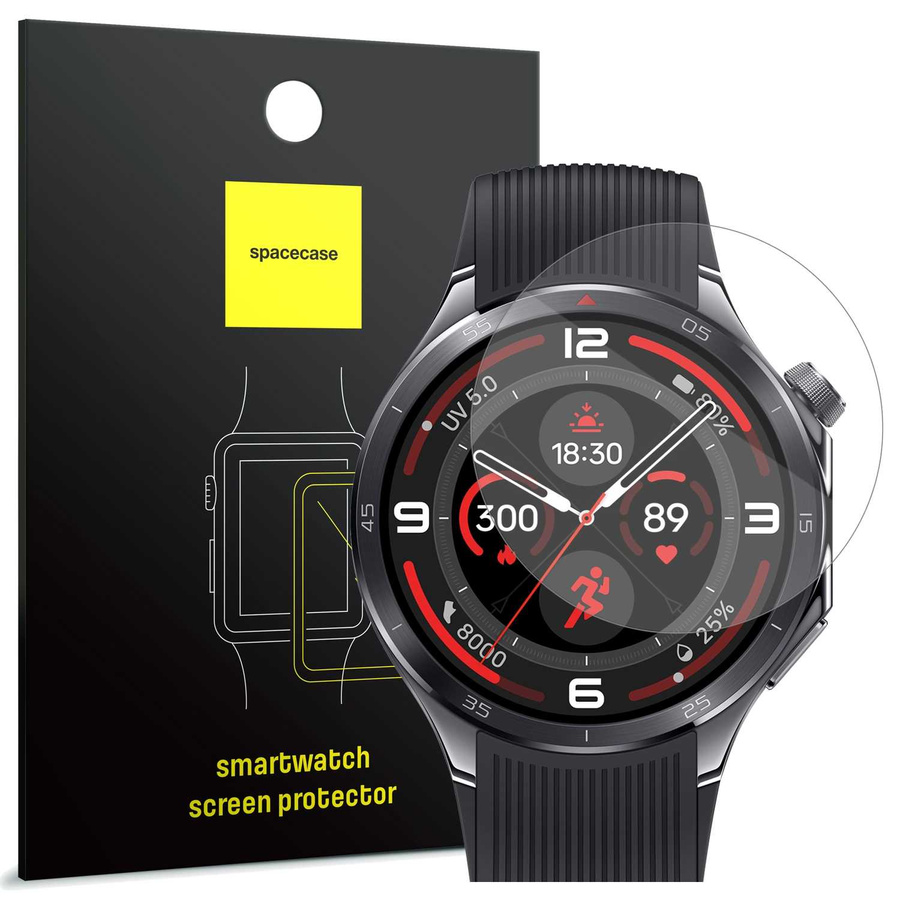 Spacecase Rūdīts stikls SW Glass 2.5D OnePlus Watch 3