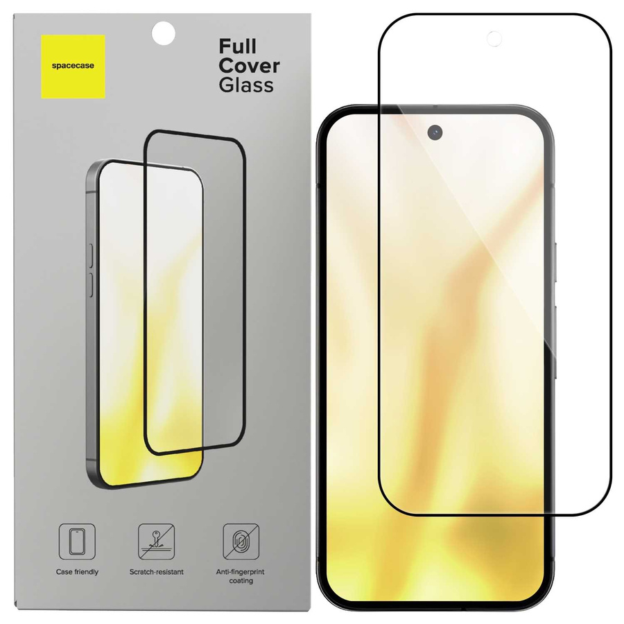 Spacecase Rūdīts stikls Glass Full Cover Google Pixel 9A