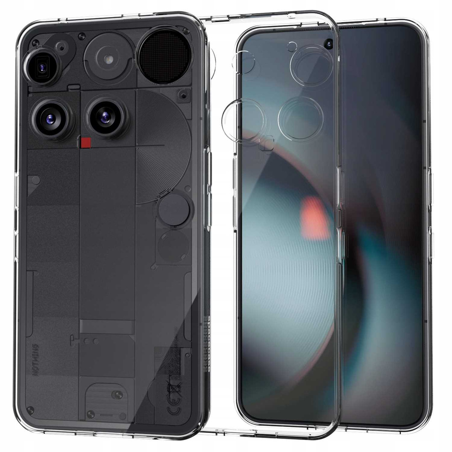 Spacecase Caurspīdīgs maciņš Nothing Phone (3)