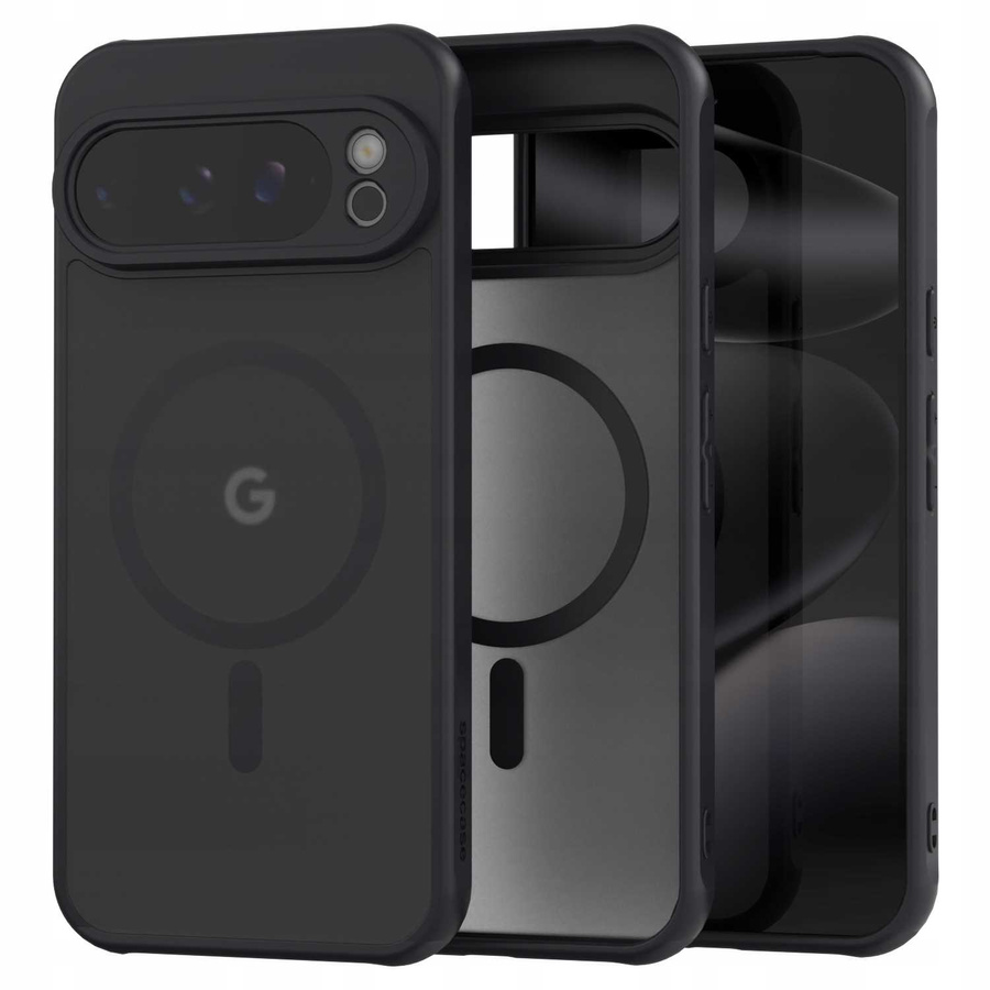 Spacecase Hybrid Mag maciņš Google Pixel 10 Pro XL melns