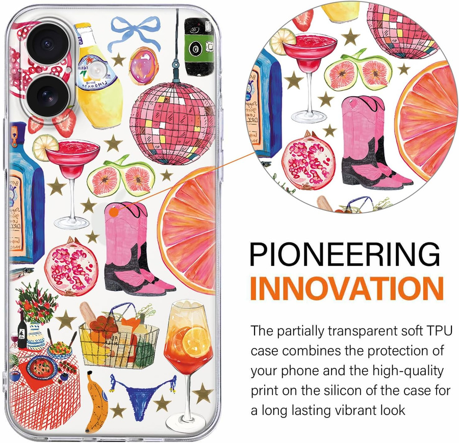 Pnakqil Iphone 17 maciņš Party