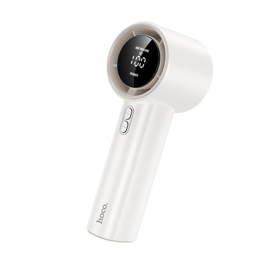 Portatīvais ventilators Hoco super ātrais HX64 balts