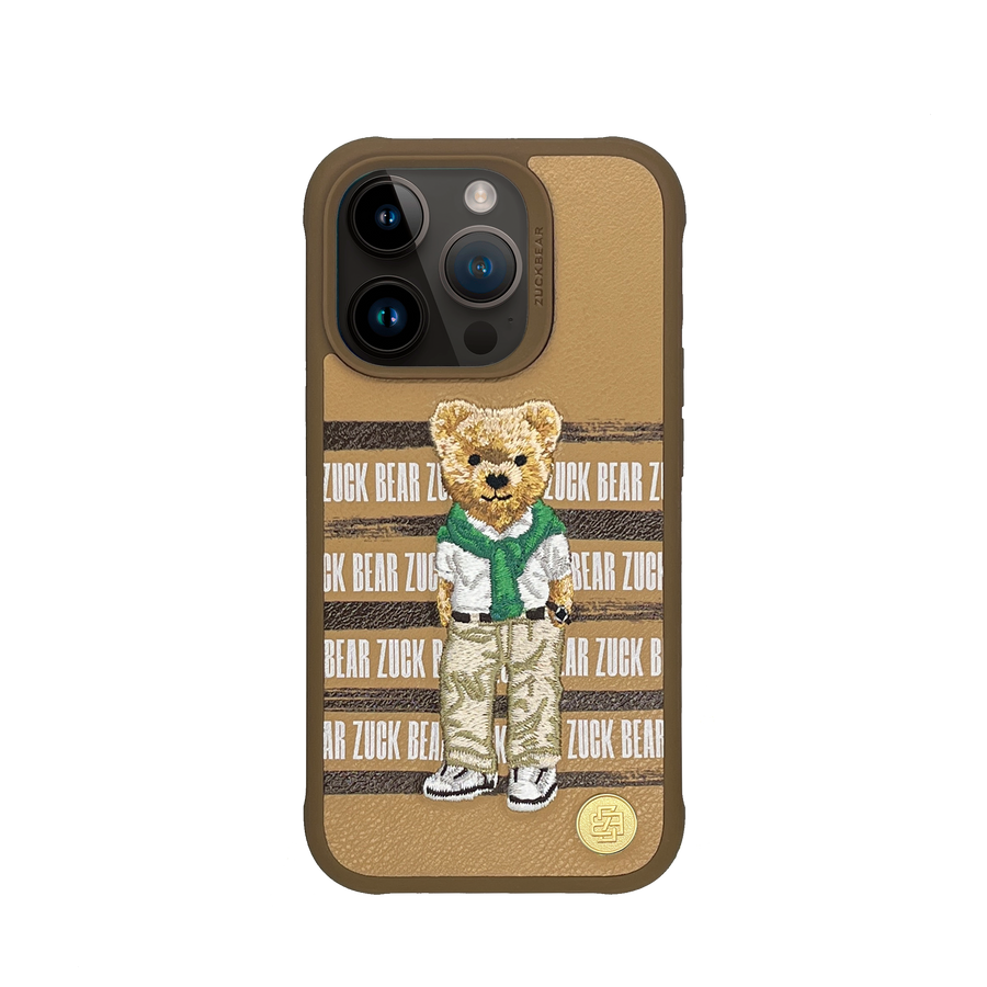 ZUCK BEAR SAN FRANCISCO FORTUNE IPHONE 15 PRO GOLDEN STATE BEAR