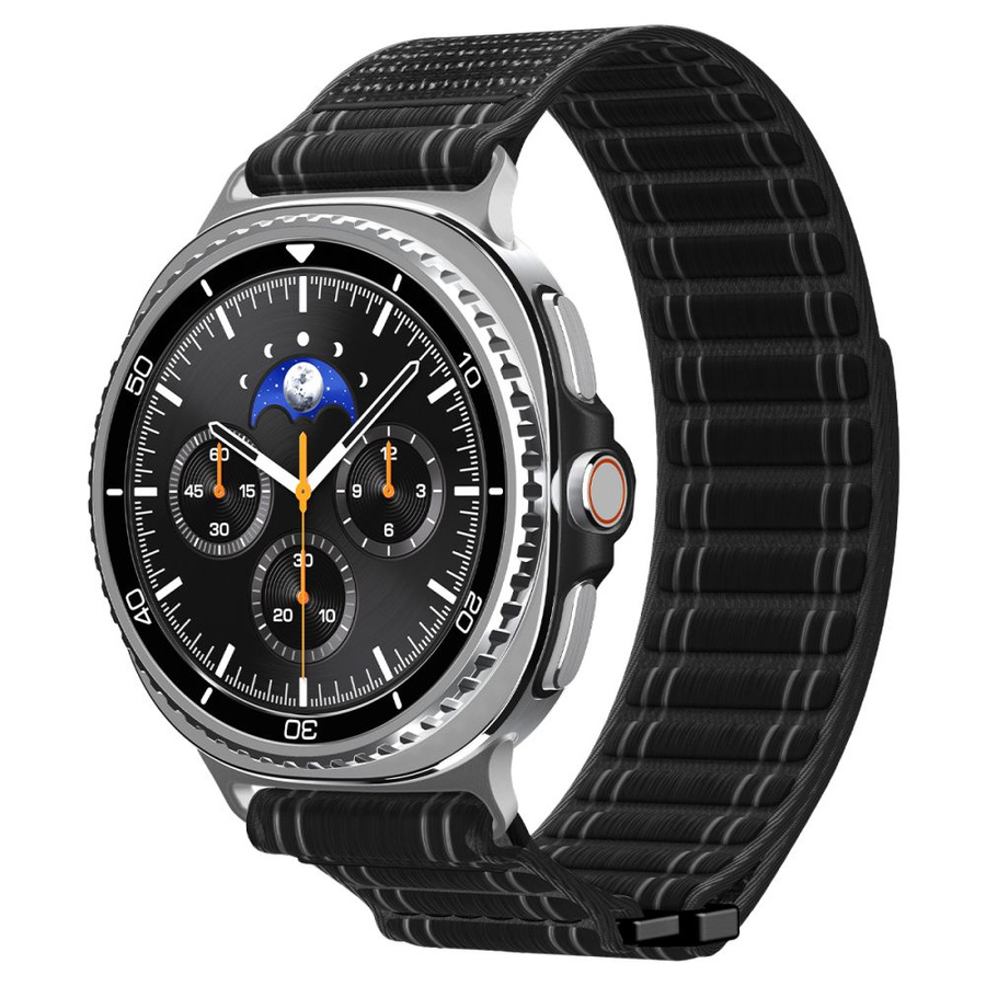 SPIGEN WBF1 siksniņa SAMSUNG GALAXY WATCH 8 / CLASSIC (40 / 44 / 46 MM) melns