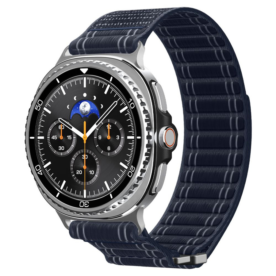 SPIGEN WBF1 siksniņa SAMSUNG GALAXY WATCH 8 / CLASSIC (40 / 44 / 46 MM) tumši zils