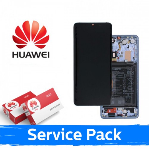 LCD Displejs Saderīgs ar Huawei P30 Ar Frame / Breathing Crystal / (Service Pack)