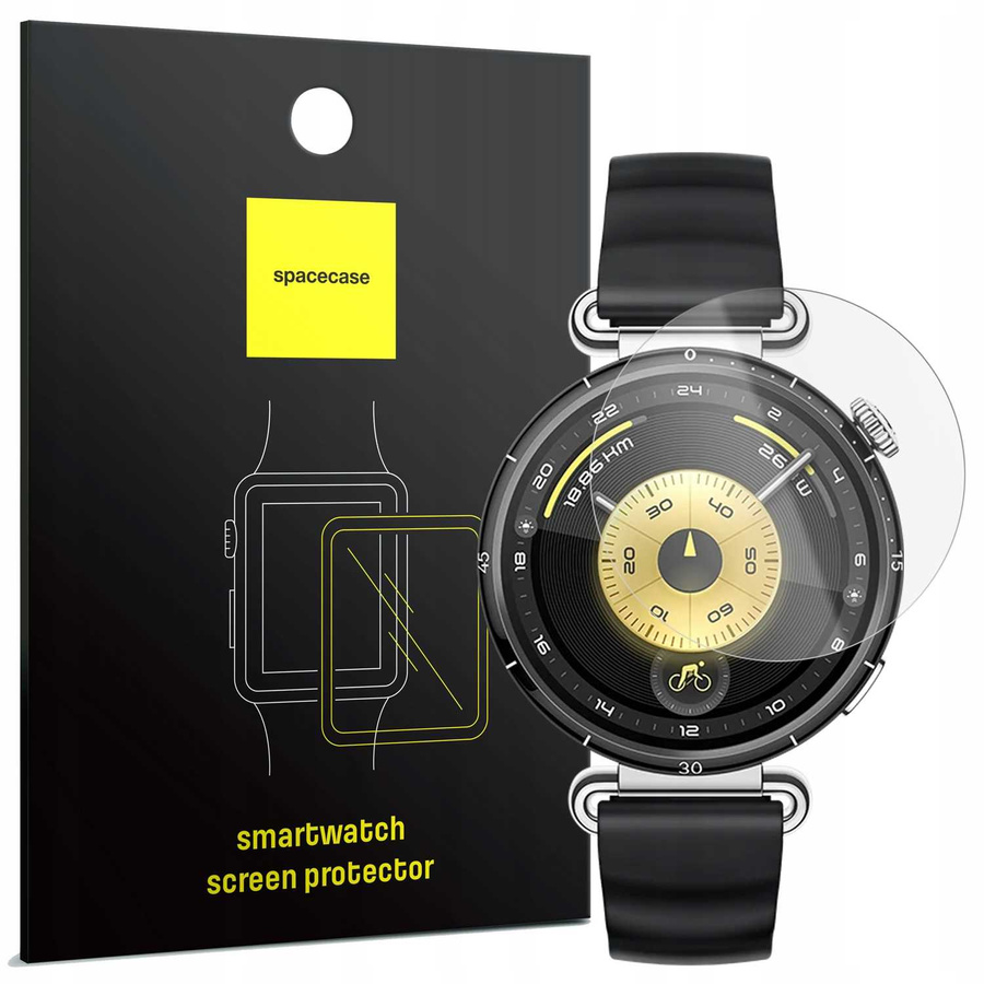 Spacecase Rūdīts stikls SW Glass 2.5D Huawei Watch GT6 41mm