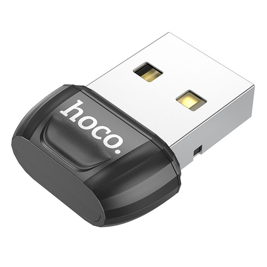 USB A Bluetooth adapteris Hoco UA18 melns