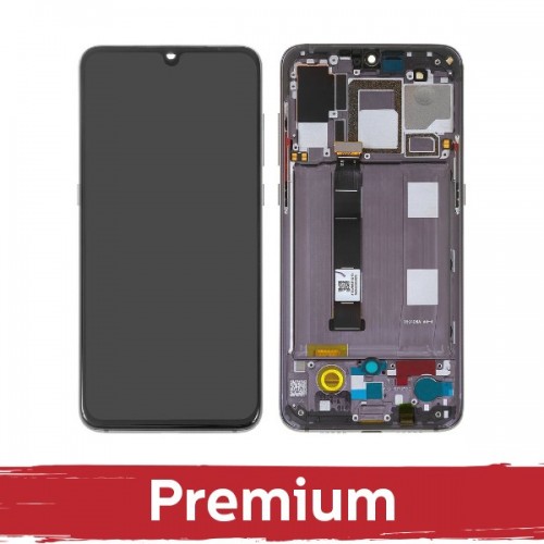 LCD Displejs Saderīgs ar Xiaomi Mi 9 ar Frame / Ocan Zils / OEM
