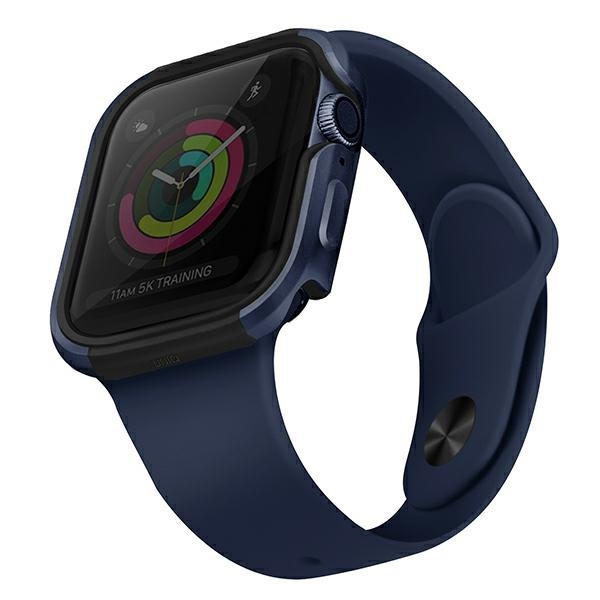UNIQ maciņš Valencia Apple Watch Series 4/5/6/SE/SE3 40mm. zils/atlantic blue