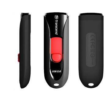 USB zibatmiņa USB2 64GB Transcend JetFlash 590