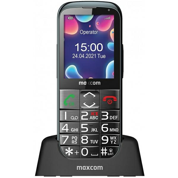 Maxcom MM724 melns/melns
