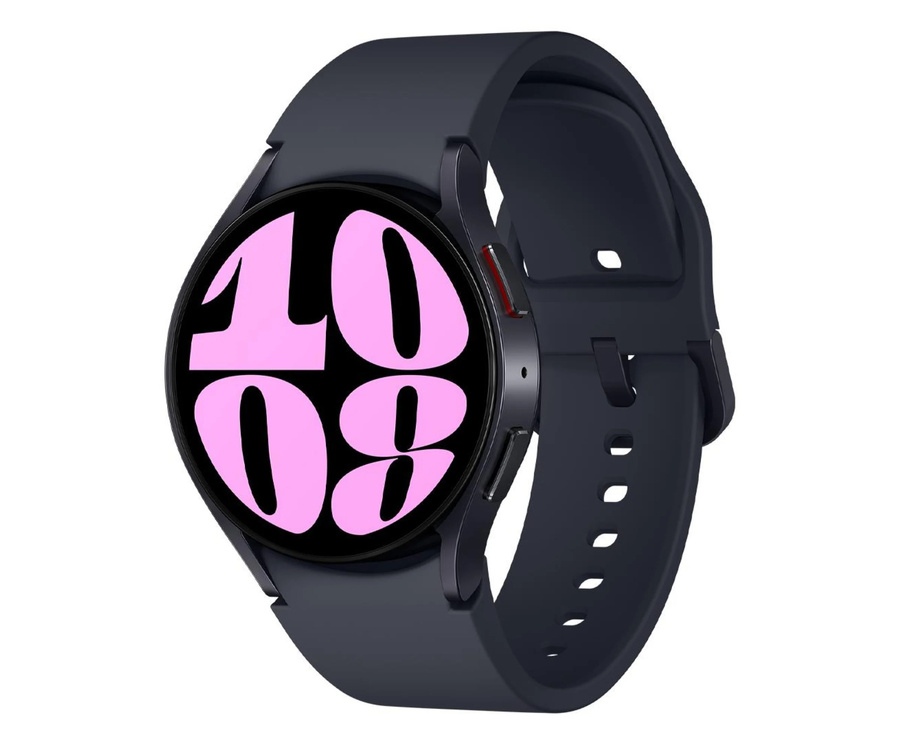 [OUTLET] Samsung Galaxy Watch6 40mm BT R930 Black + gumijas siksniņa Black Grade B