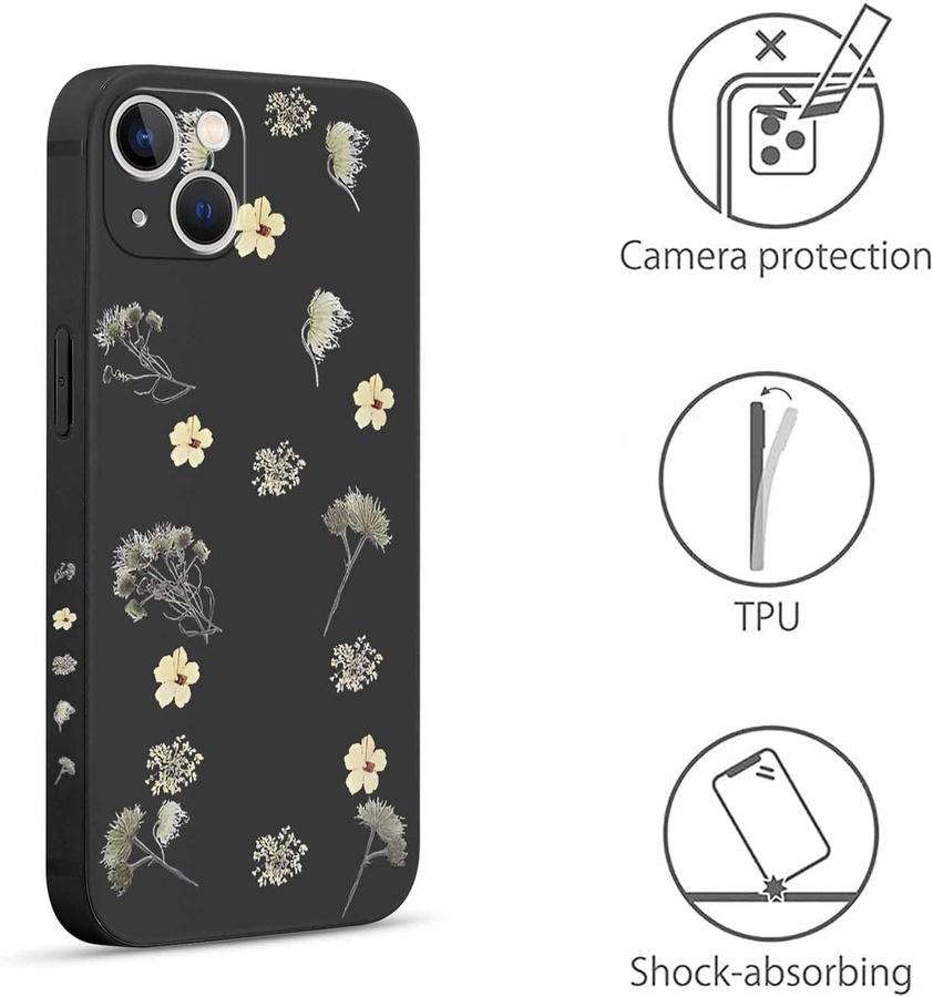 Pnakqil Maciņš Iphone 15 Pro Flowers 1