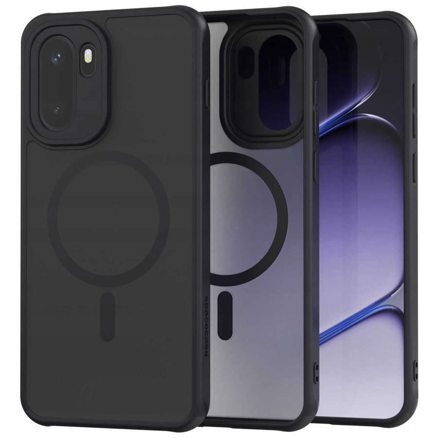 Spacecase Maciņš Hybrid Mag OnePlus 15R melns