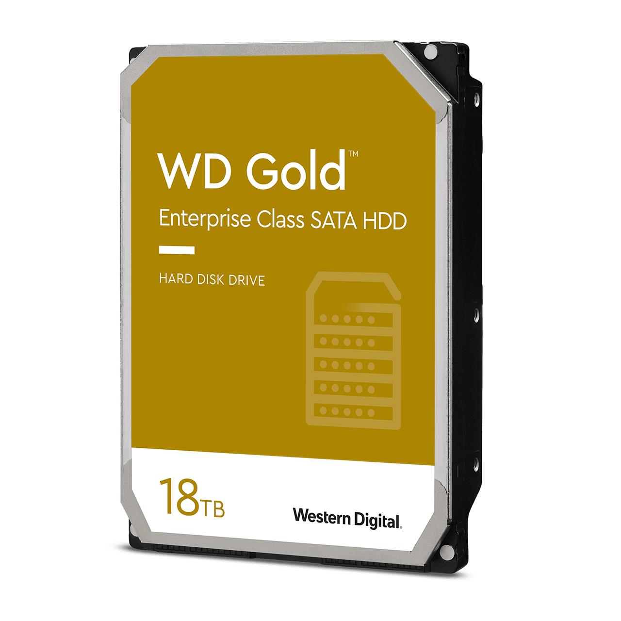 Cietais disks WESTERN DIGITAL Gold 18TB SATA 3.0 256MB 7200rpm 3,5"