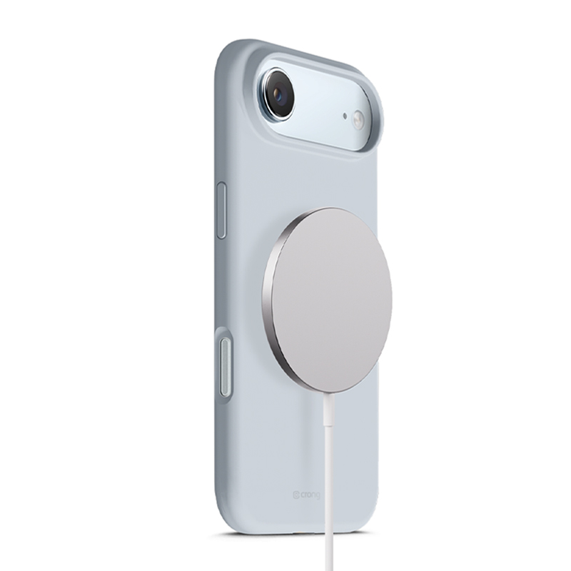 Crong Color Cover Magnetic - MagSafe iPhone Air maciņš (zils)