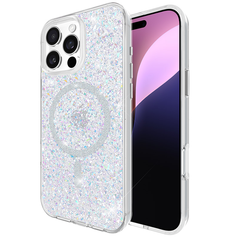 maciņš-Mate Twinkle MagSafe - maciņš iPhone 16 Pro Max (Disco)