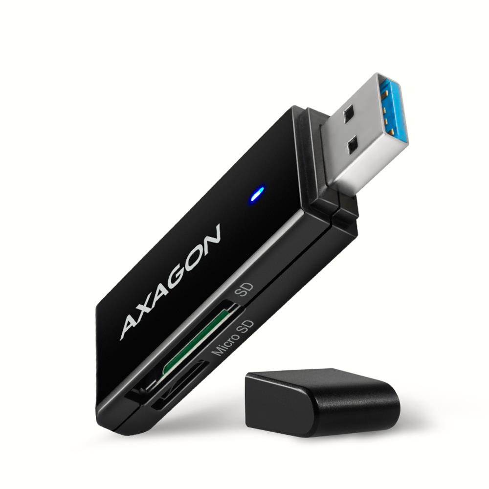 Axagon atmiņas karšu lasītājs USB3.2 SD/MicroSD CRE-S2N