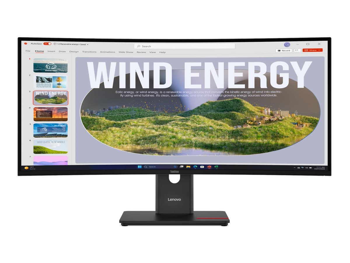 Lenovo ThinkVision T34WD-40 34" monitors