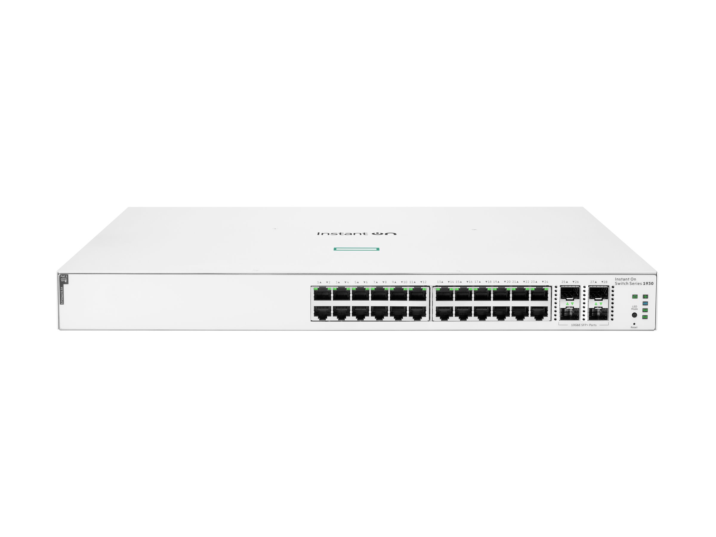 HPE Aruba IOn 1930 24G 4SFP+ 370W komutators