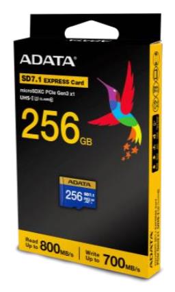 Atmiņas karte ADATA Micro SDXC 256GB SD7.1