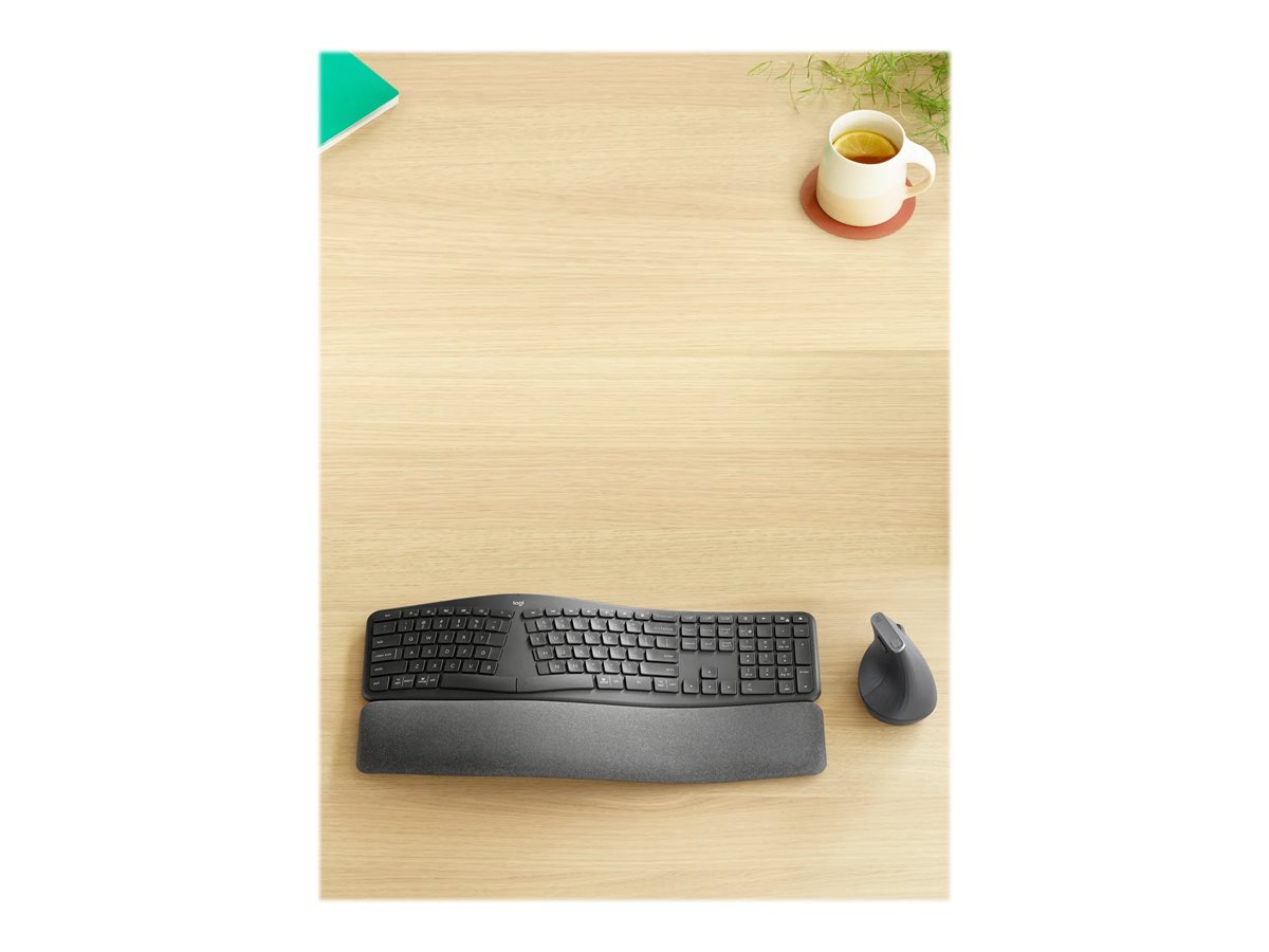 Logitech Ergo K860 tastatūra Graphite (US)