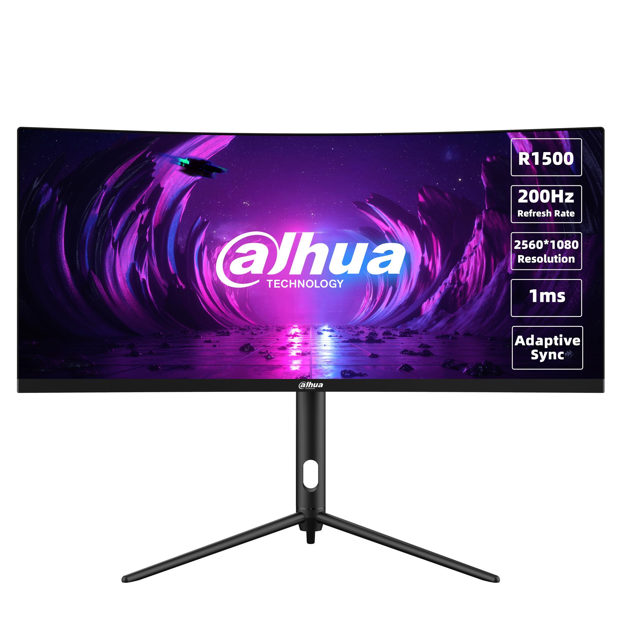 Monitors DAHUA LM30-E330CA 30" VA 2560x1080 200Hz 1 ms