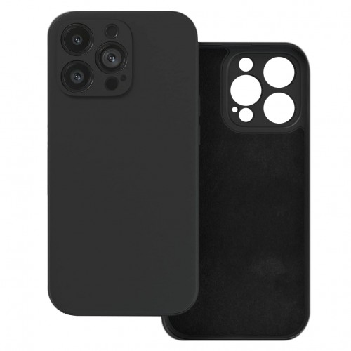 Silikona viedtālruņa apvalks IPHONE 17 Pro melns