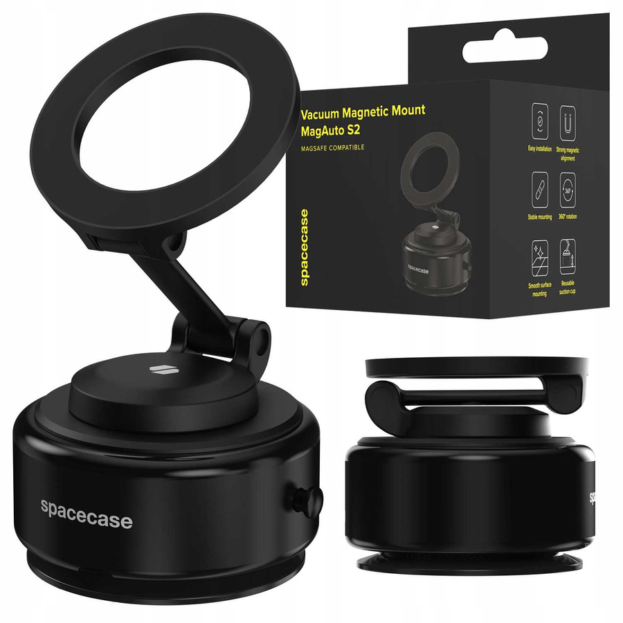 Spacecase Vacuum Magnetic Mount MagAuto S2