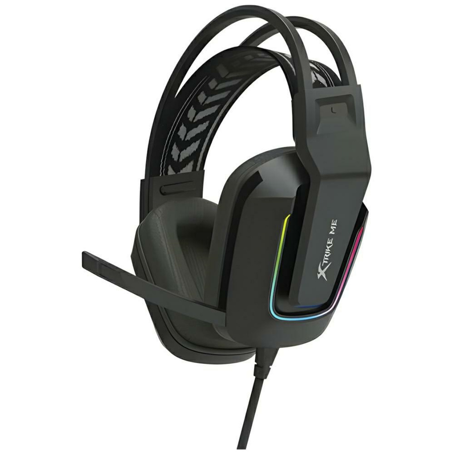 XTRIKE ME spēļu austiņasGH-712 Headset w/ Mic melns/black