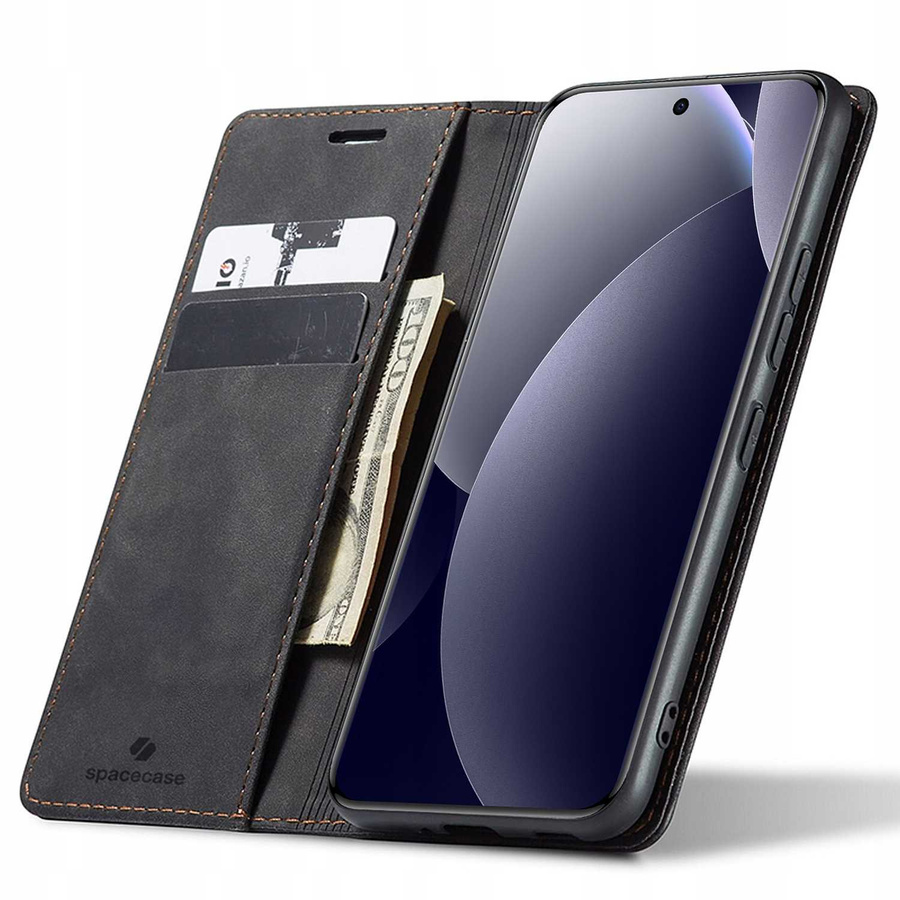 Spacecase Etui Wallet POCO M8 Pro 5G//RM Note 15 Pro+ 5G black
