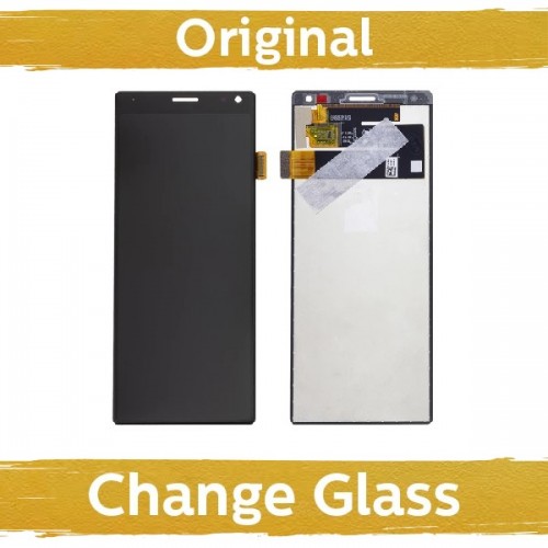 LCD Displejs Saderīgs ar Sony Xperia 10 Melns (Renewed: China)