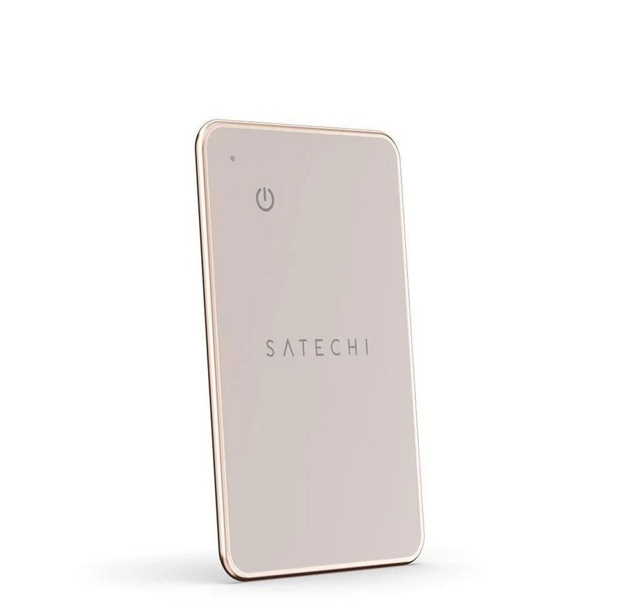 Satechi izsekotājs saderīgs ar Apple Find My kartes formā ST-LFAWCR desert rose