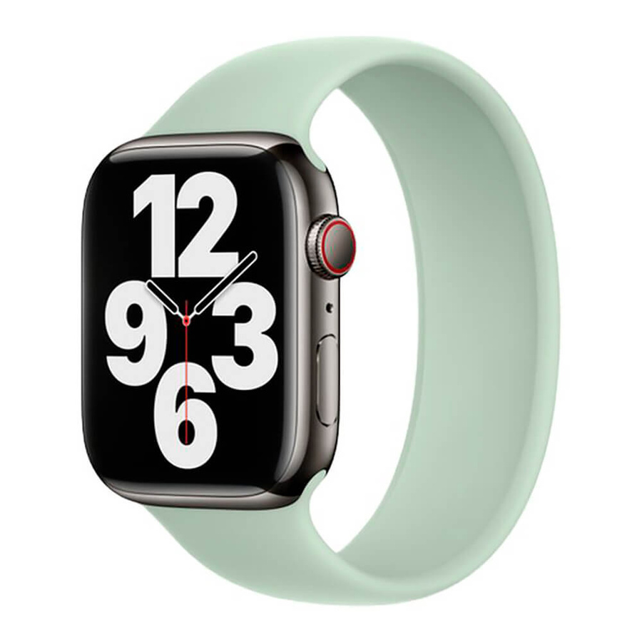 APPLE SIKSNIŅA APPLE WATCH SOLO LOOP 42/44/45MM SIZE 9 MINERAL GREEN bez iepakojuma