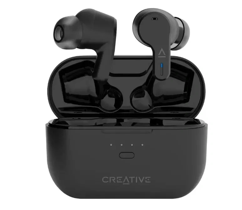 Creative Sensemore Air headphones melns