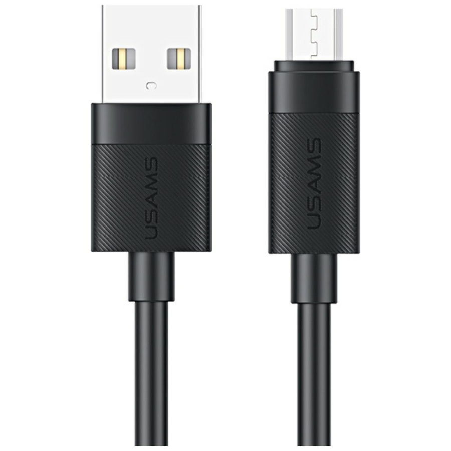 Kabelis USAMS U94 18W MicroUSB uz USB-A 1m melns