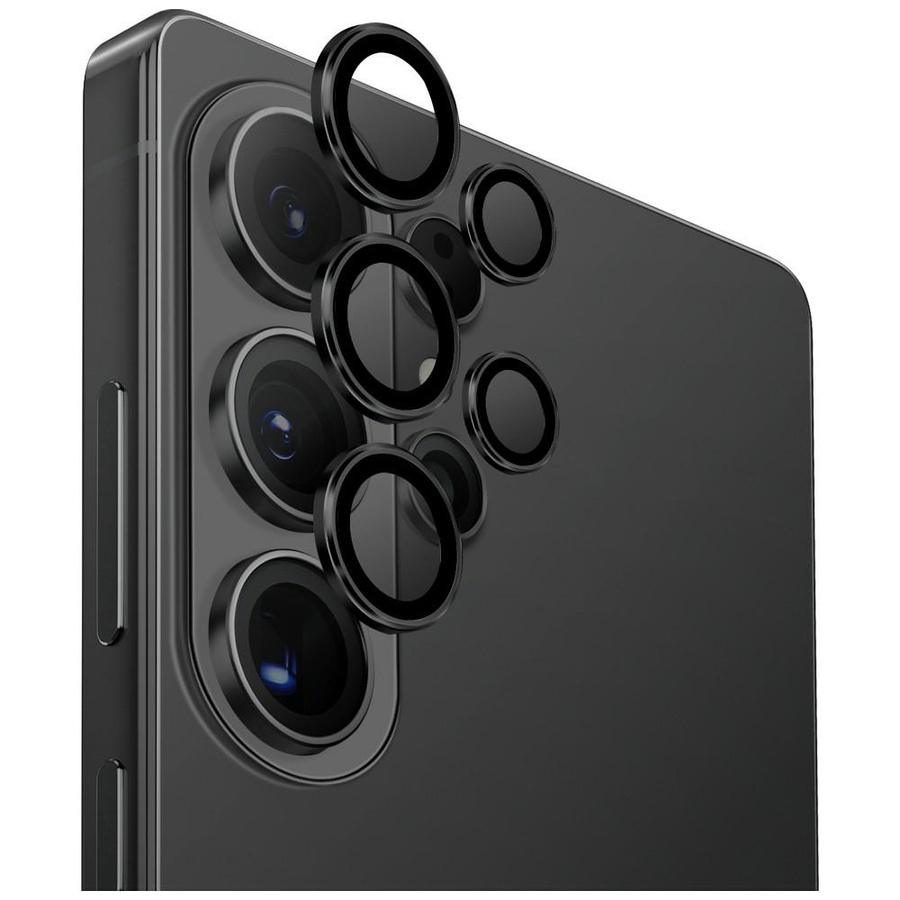 UNIQ Optix Aluminium Camera Lens kameras stikls Samsung Galaxy S26 Ultra melns