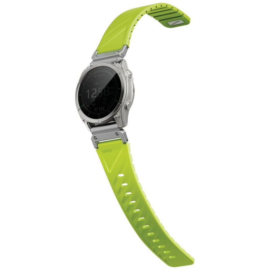 UNIQ Fluo x Smart-Fit siksniņa Garmin 26mm limonka