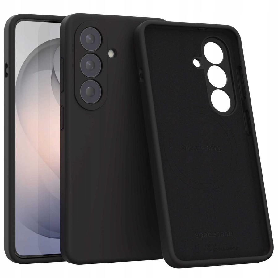 Silikona Mag futrālis Galaxy S26 melns