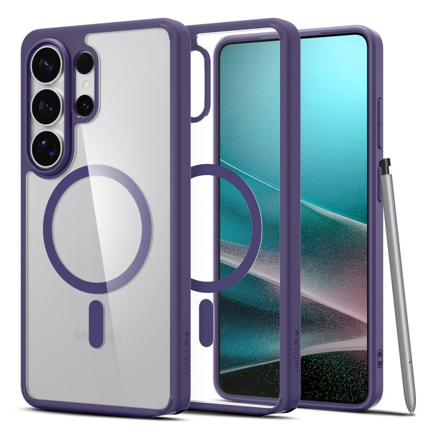 SPIGEN ULTRA HYBRID MAG MAGSAFE GALAXY S26 ULTRA dziļi violets