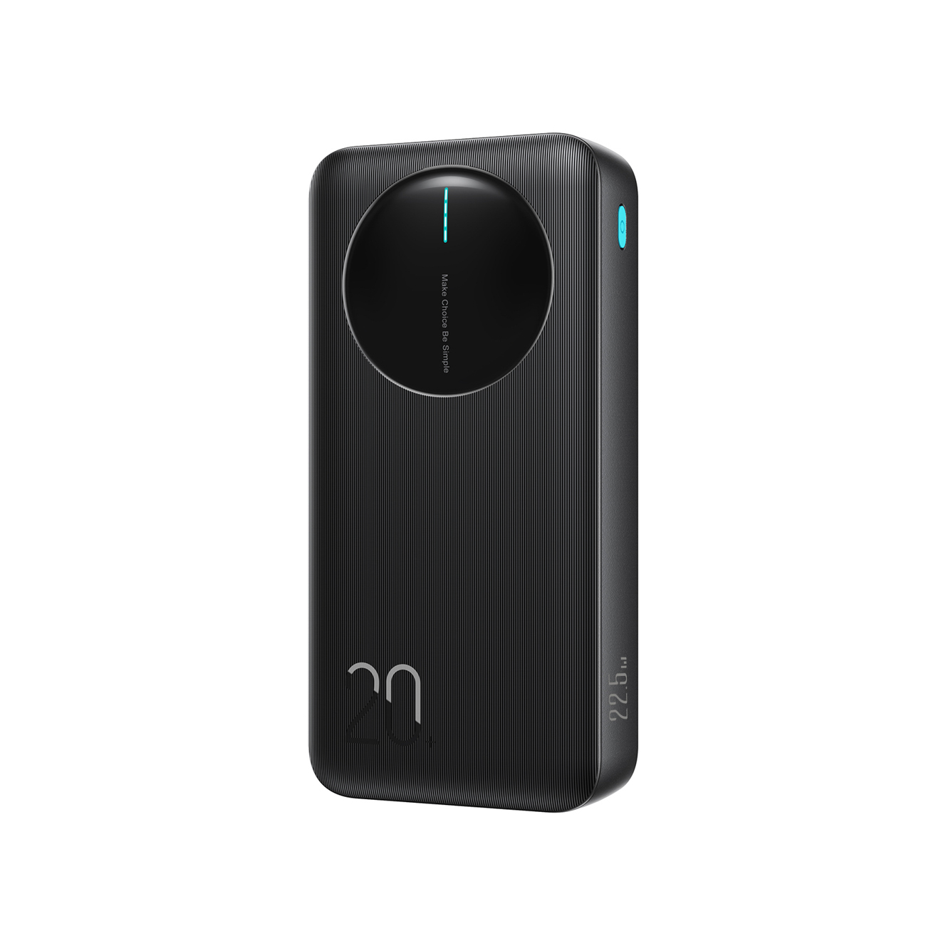 Joyroom JR-PBF14 Pro portatīvais lādētājs 22.5W 20000mAh ar ciparu displeju 2x USB-A 1x USB-C - melns