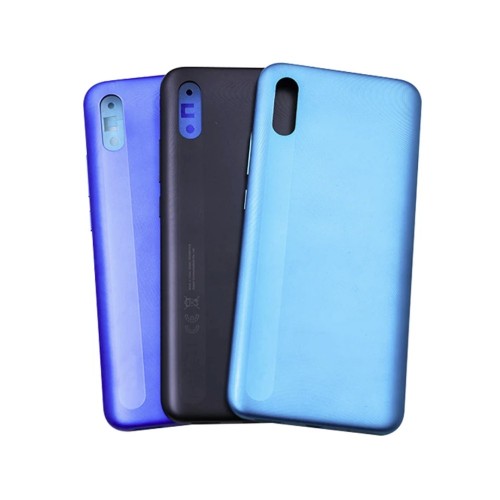 Aizmugurējais vāciņš Saderīgs ar Xiaomi Redmi 9A Melns HQ
