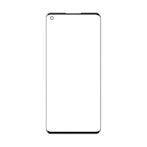 Outer Screen Glass Saderīgs ar OnePlus 8 Melns Original