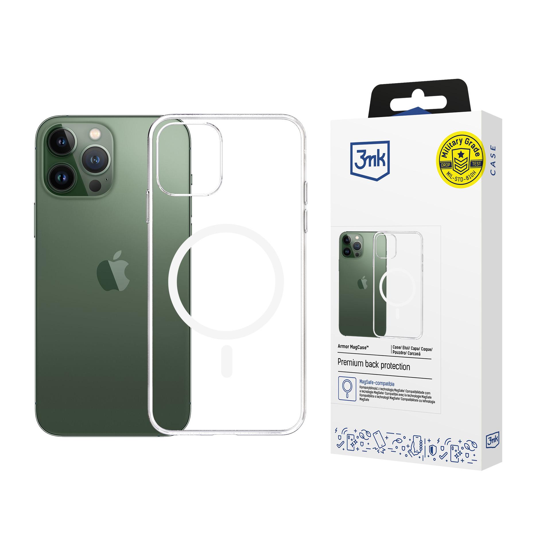 3mk Armor Magcase apvalks iPhone 13 Pro Max - Caurspīdīgs