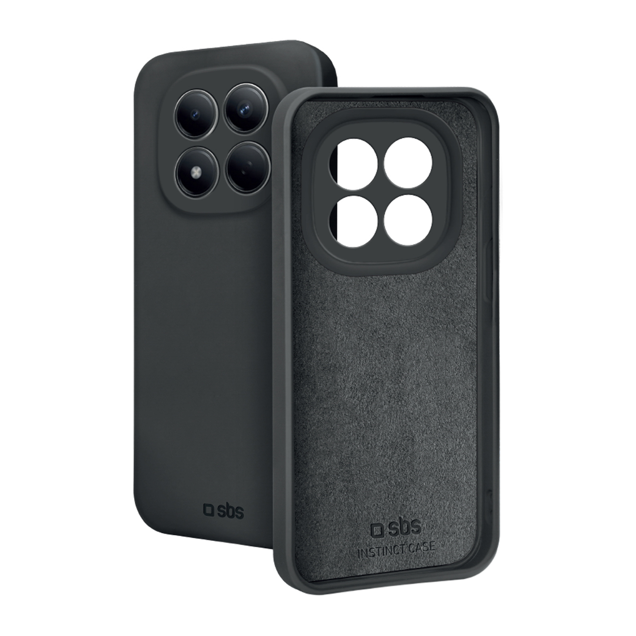 SBS Instinct korpuss priekš Xiaomi Redmi Note 15 Pro 4G - Black