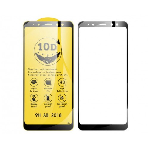 Screen Protection "Silk Full Glue 5D" Samsung A115 A11 / M115 M11 Melns